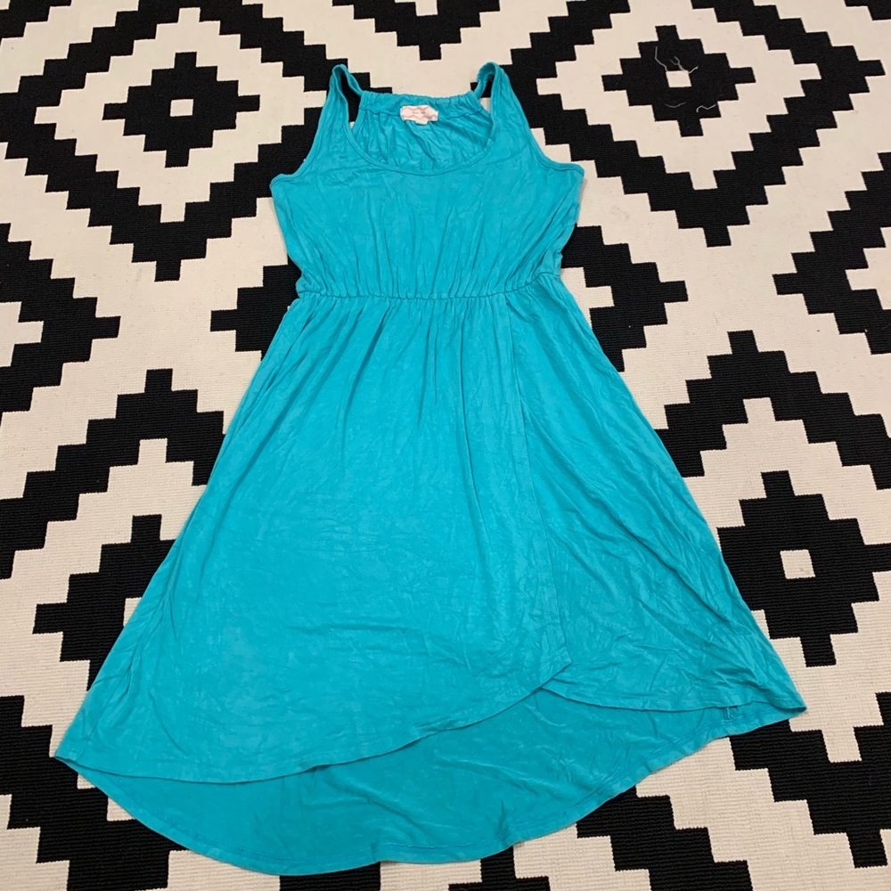 Pink Rose M Jersey Tank Dress EUC